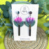 Tulip Flower Polymer Clay Earrings