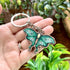Lunar Moth Wooden Keyring