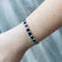Japanese Tila Glass Bead Bracelet - Transparent Rainbow