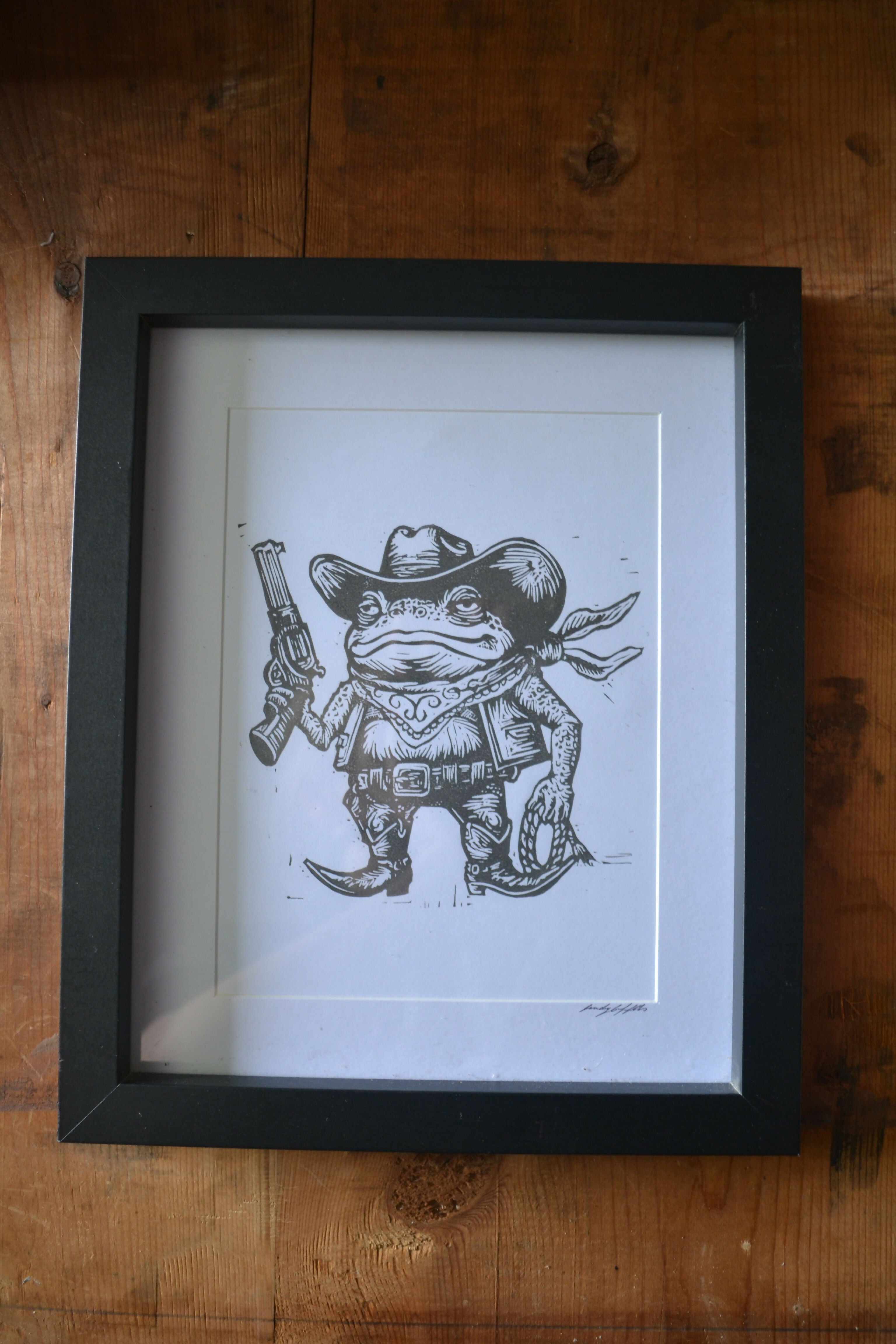 Cowboy Toad Frame
