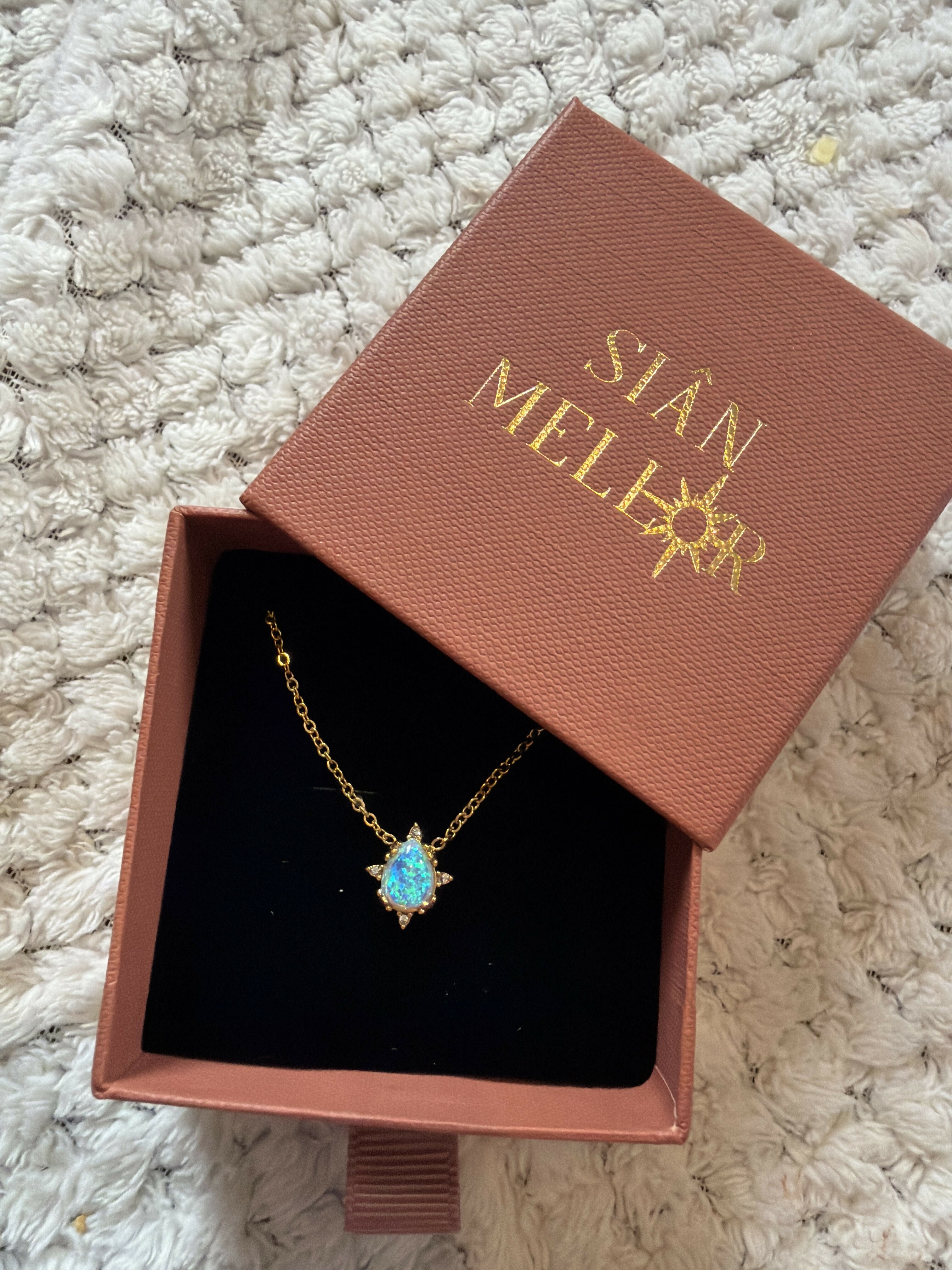 Moonlight Teardrop Necklace