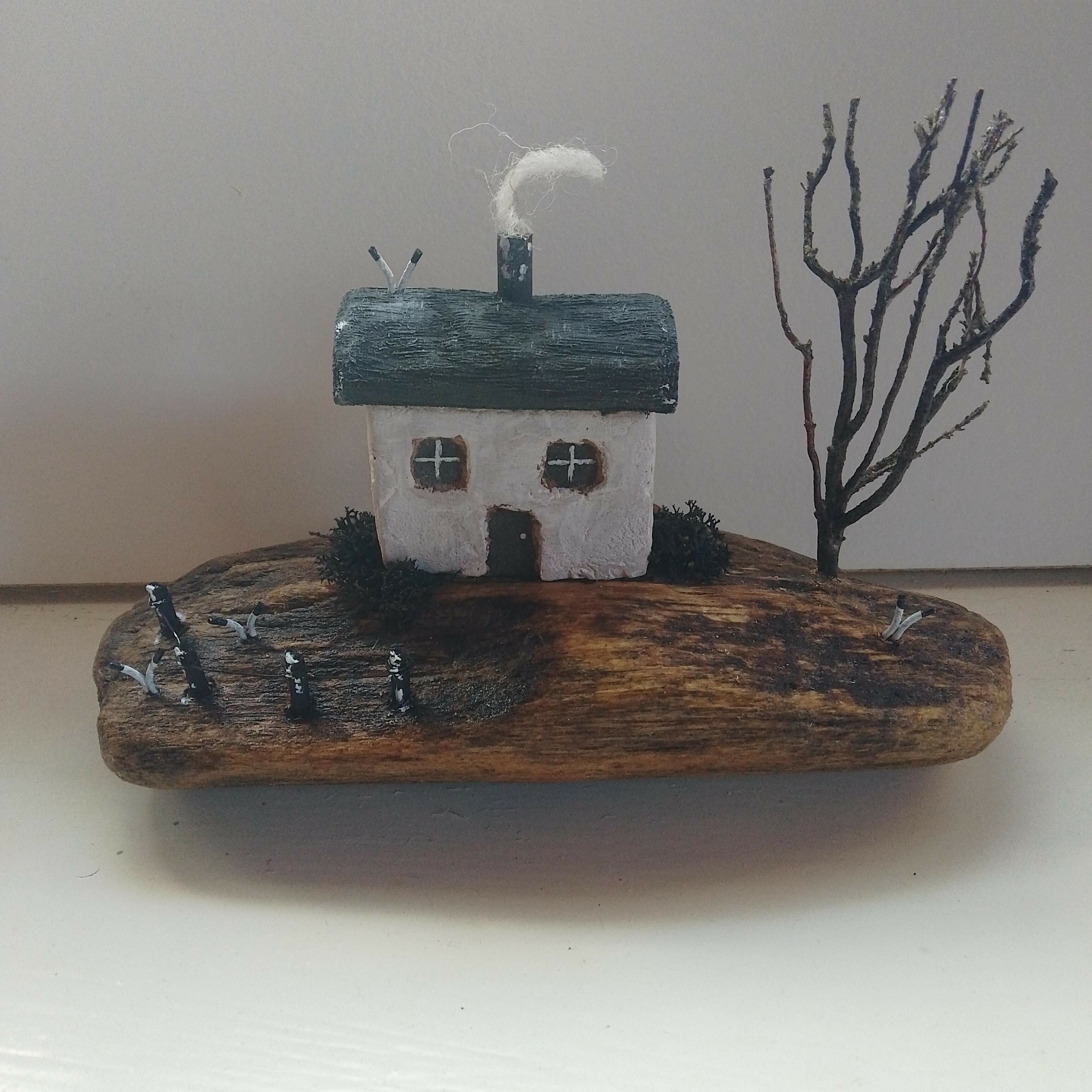 Cottage In Winter
