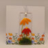 Fused Glass Flower Card