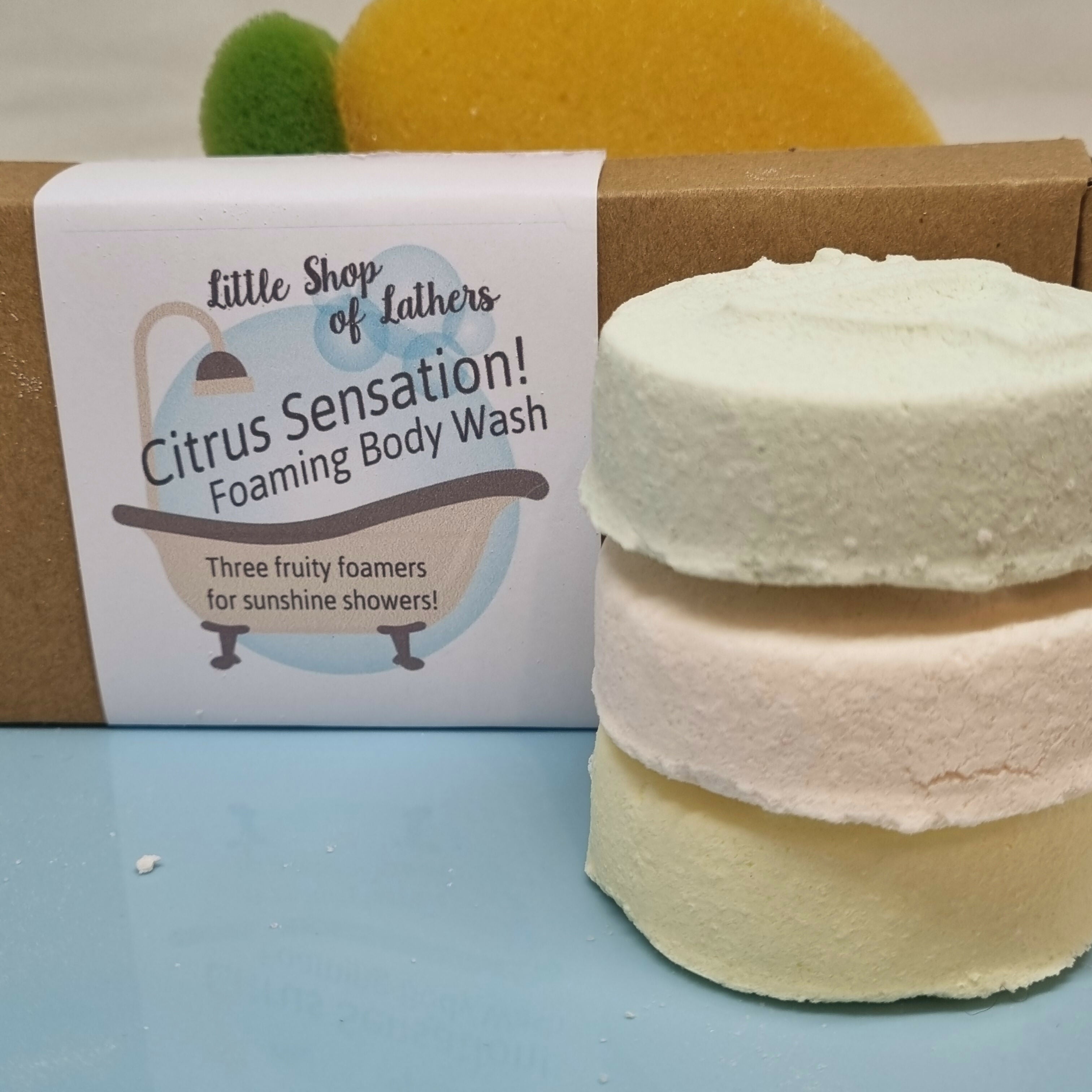 Shower Foamer Selection - Foaming Body Wash - Citrus Sensation