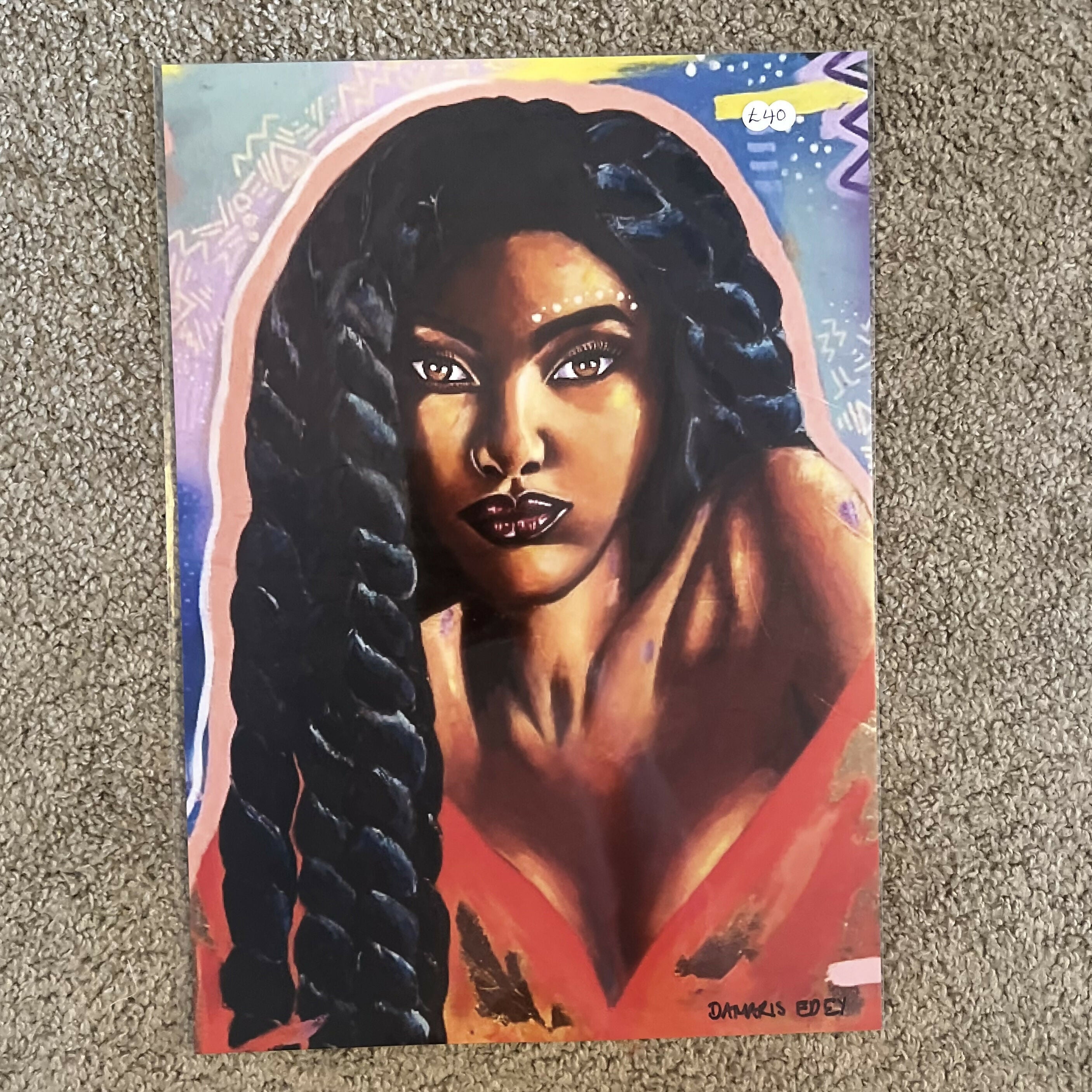 Through Her Eyes Art Print