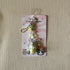 Baby Husky Pink Toy Figure Beaded Trinket Keychain