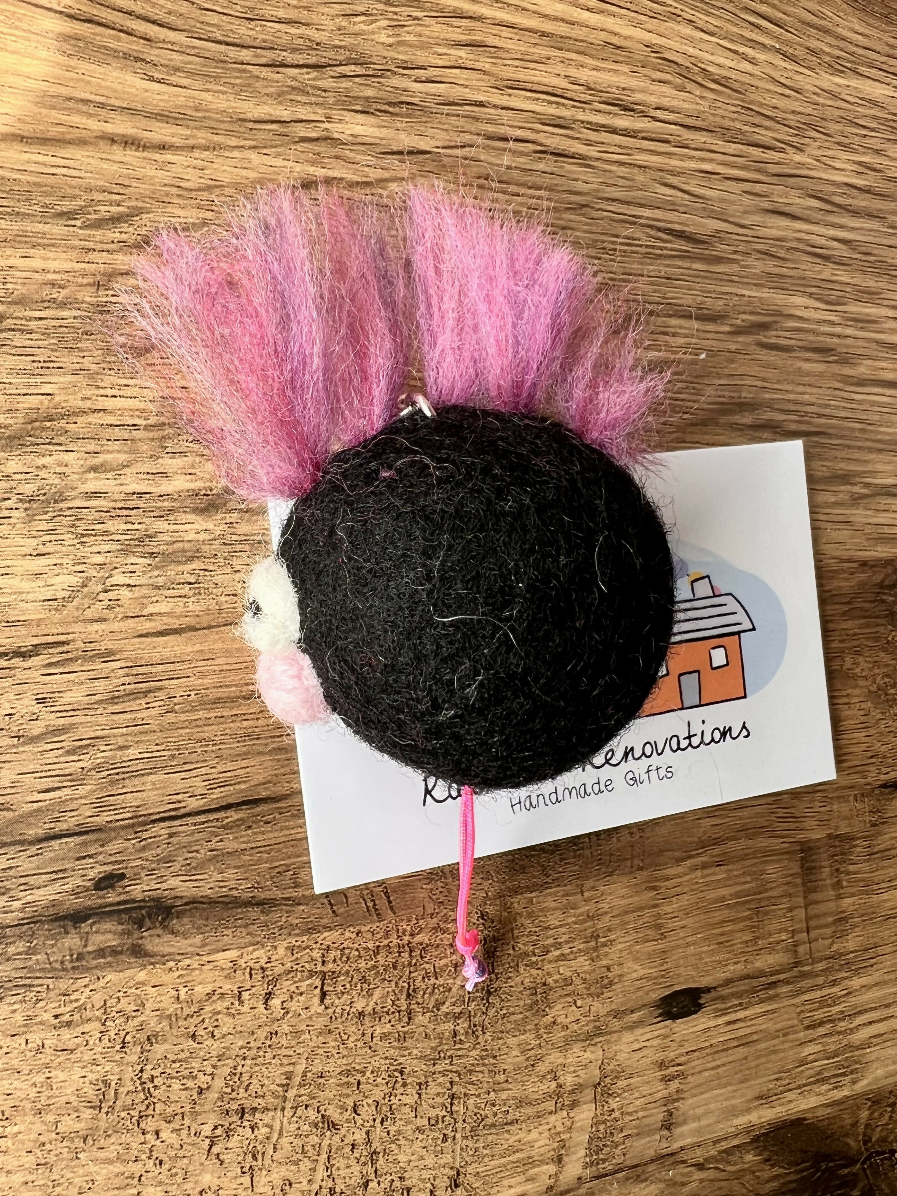 Feltball Fuzz Budz Keyring