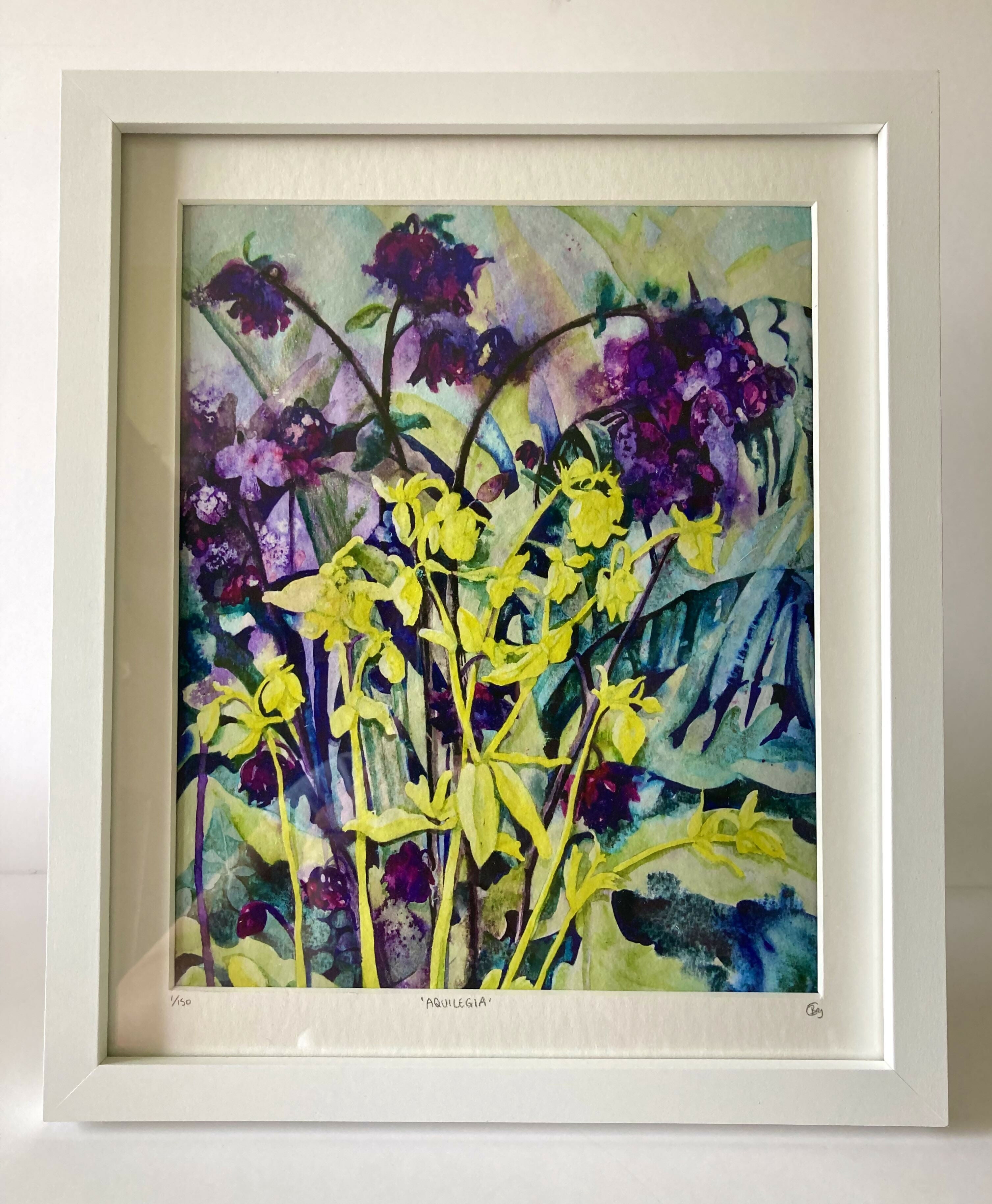 Aquilegia A4 Framed Print