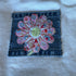 Unique Handcrafted Clutch Purse Wristie Bag Made From Upcycled Jeans And Fabric