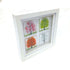 Freestanding Fused Glass 4 Seasons Picture