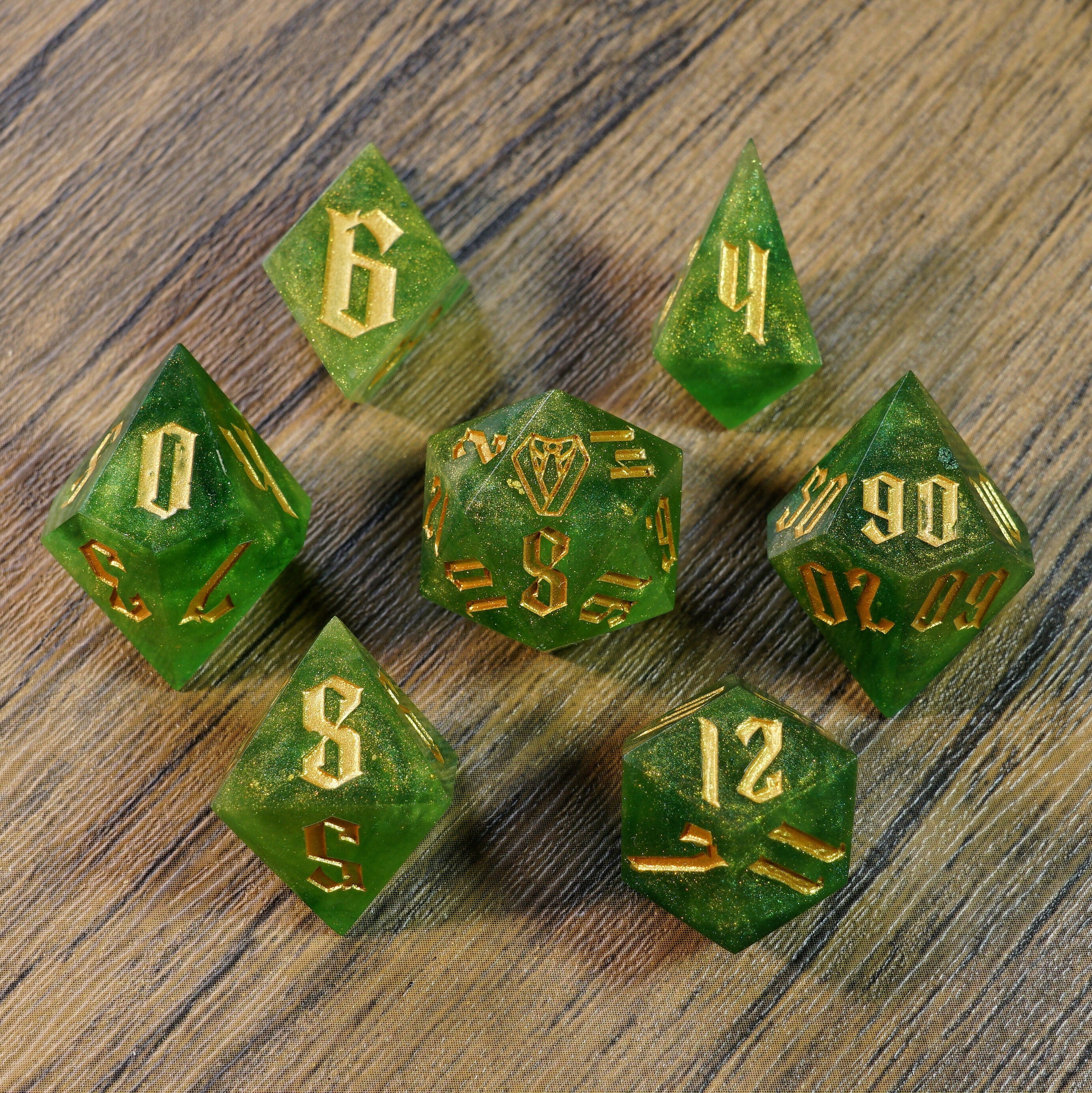 Forest Dice Set