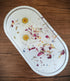 Triket Dish With Petals And Flowers