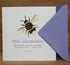Happy Birthday Bees and Nature Greeting Card