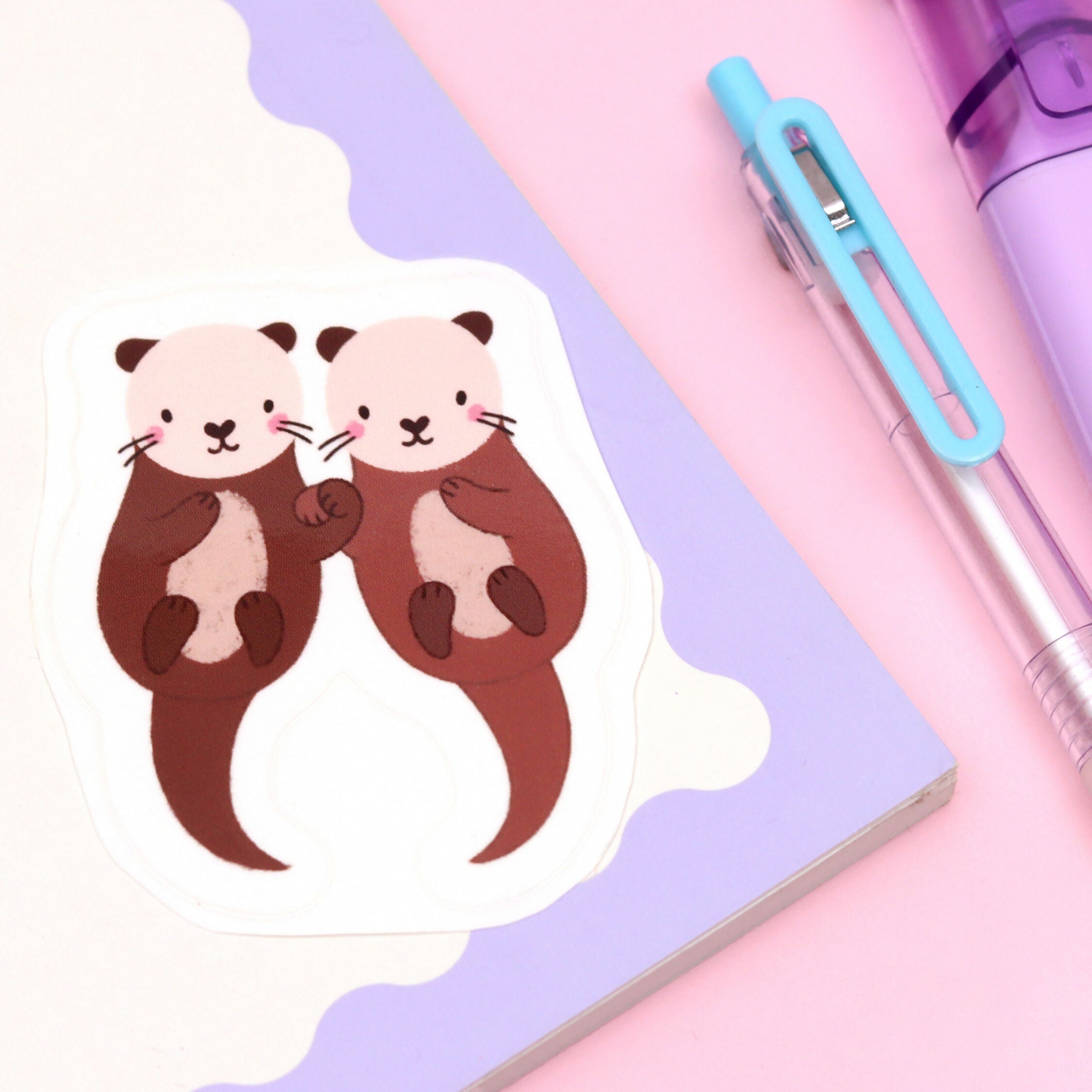 Otters - Sticker