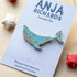 Whale Enamel Pin