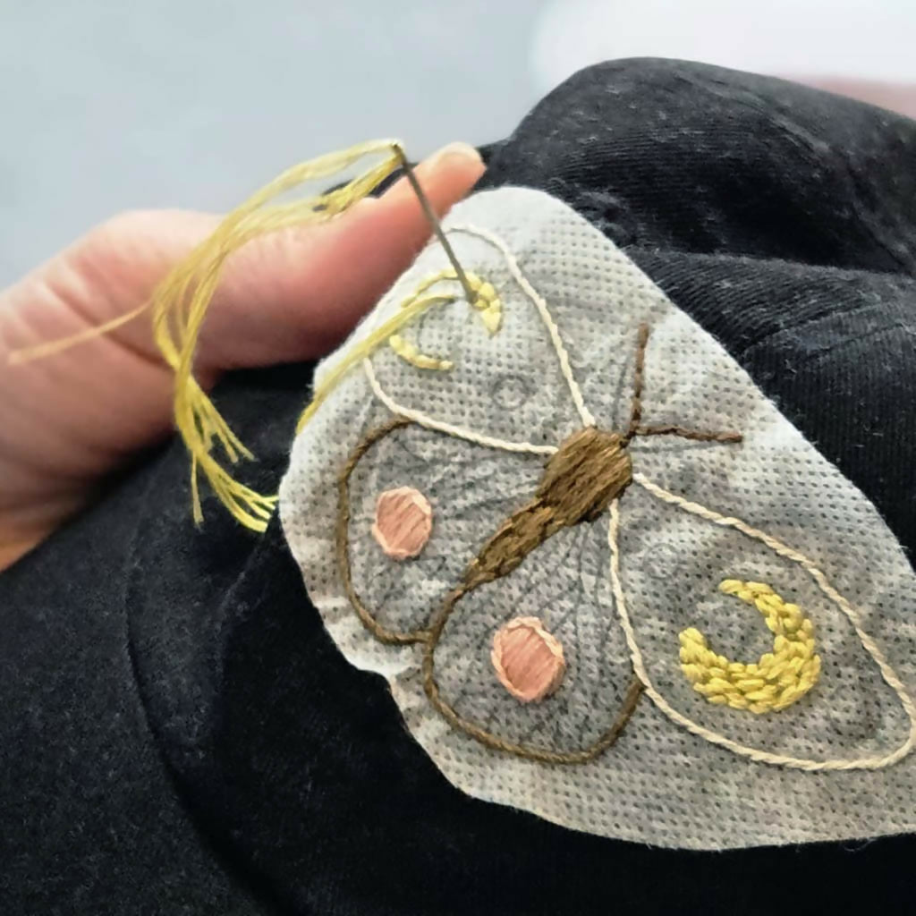 Balance Stick & Stitch Embroidery Patterns Set – Snake, Moth & Yin-Yang Designs