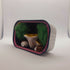 Toadstool and Hedgehog Diorama Desk Pet/Buddy Tin