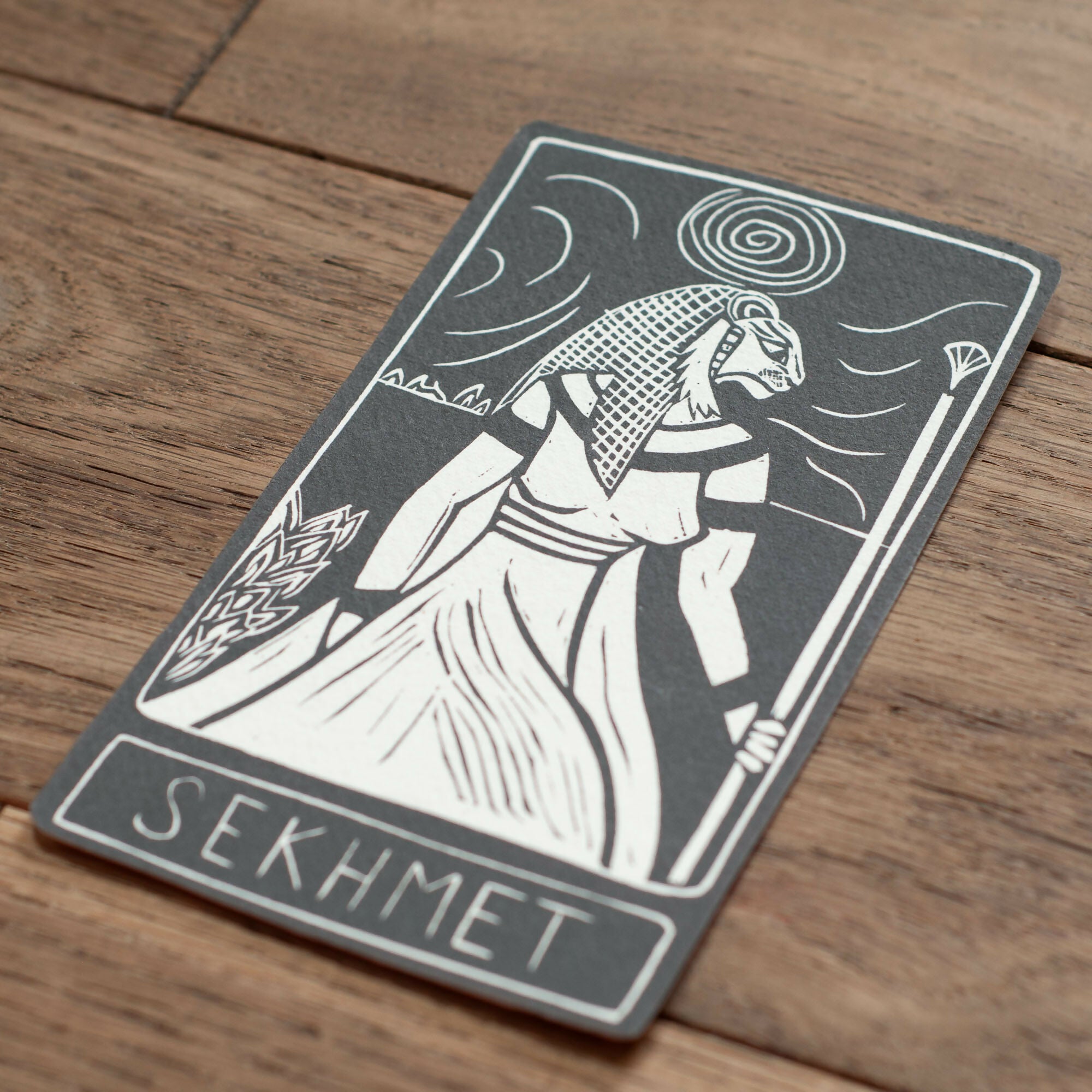 SEKHMET GODDESS ALTAR CARD