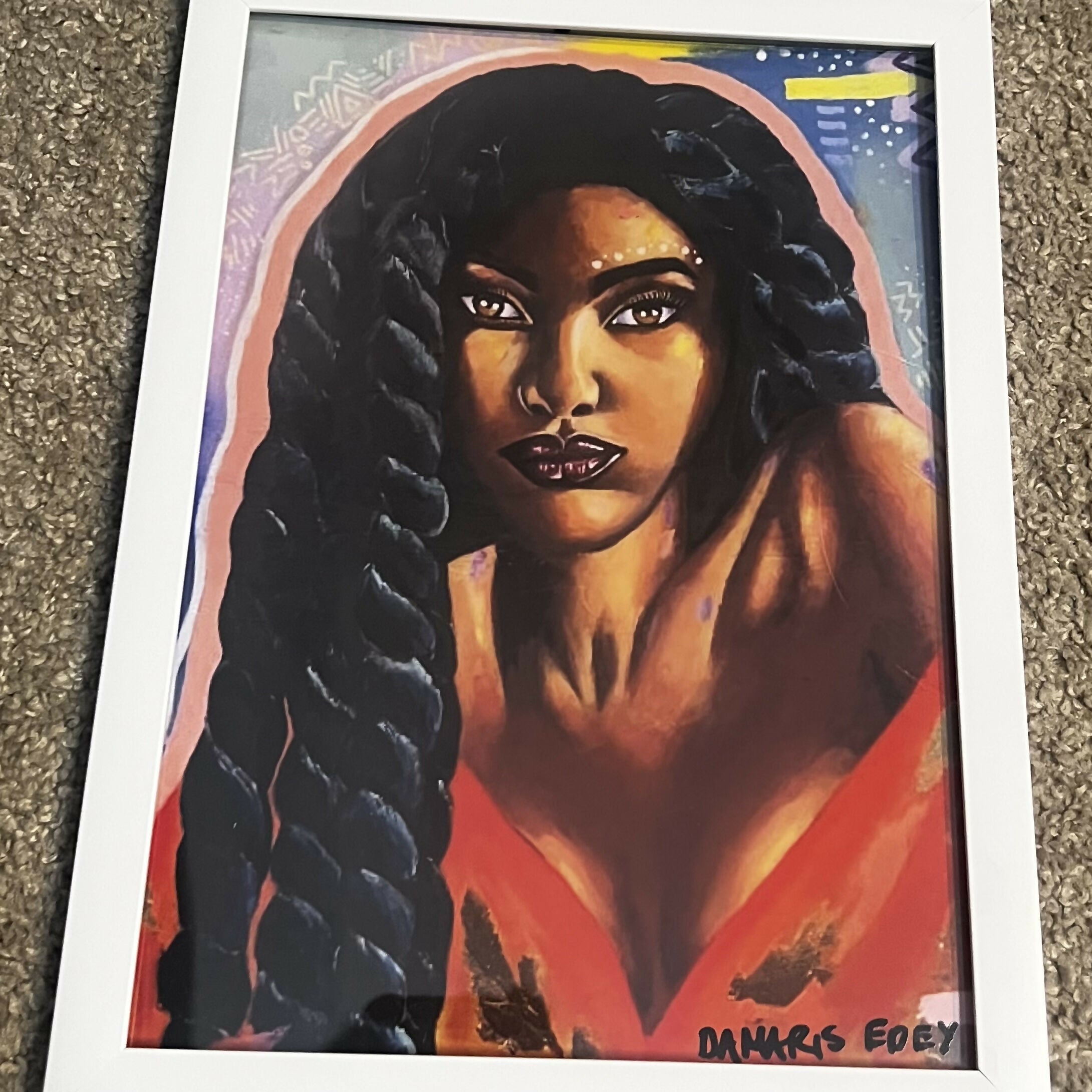 Through Her Eyes Art Print