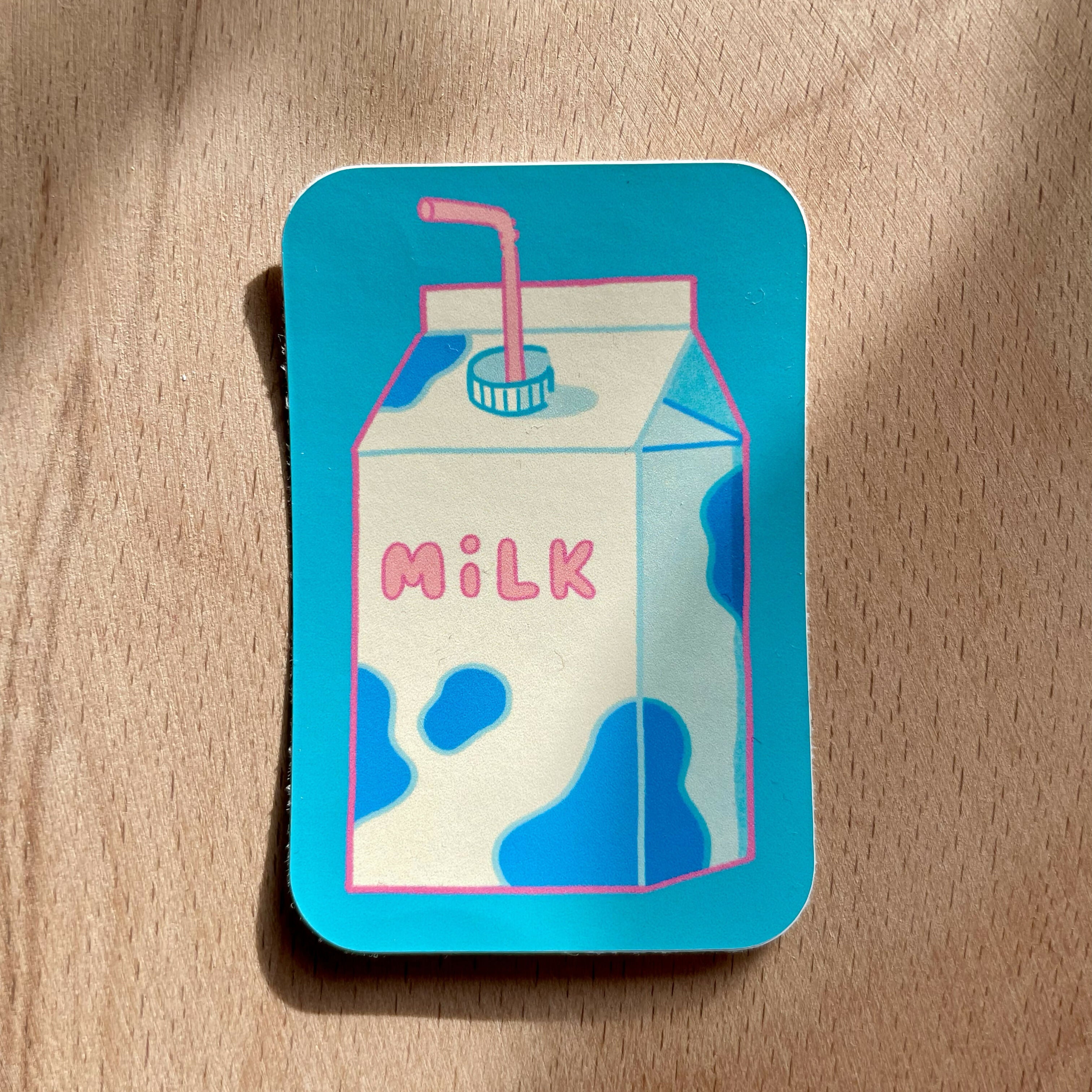 Milk Single Sticker
