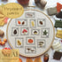 Preprinted embroidery pattern for beginners - Fall stamps