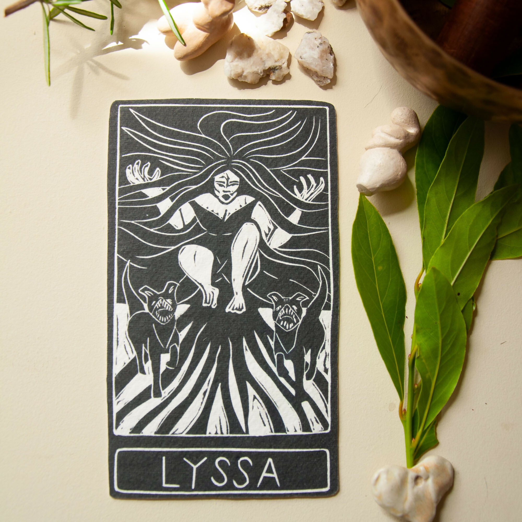 LYSSA GODDESS ALTAR CARDS