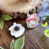 Mushroom House Wooden Pin | Cute Maple Wood | Art & Soul