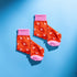 Persona White Monkey Pattern Egyptian Cotton Men's Socks | UK 6.5 - 11