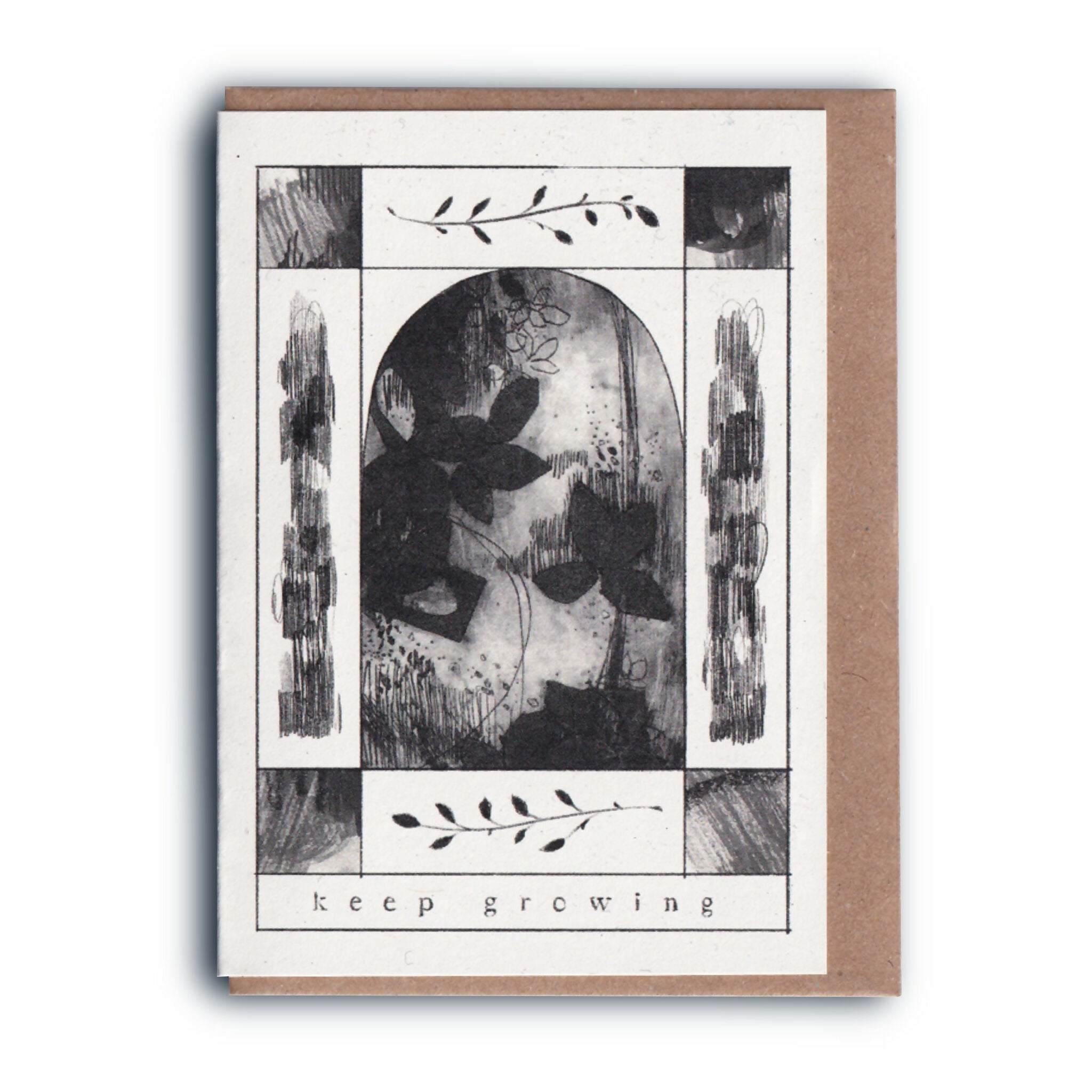 Mini ‘Keep Growing’ Greeting Card