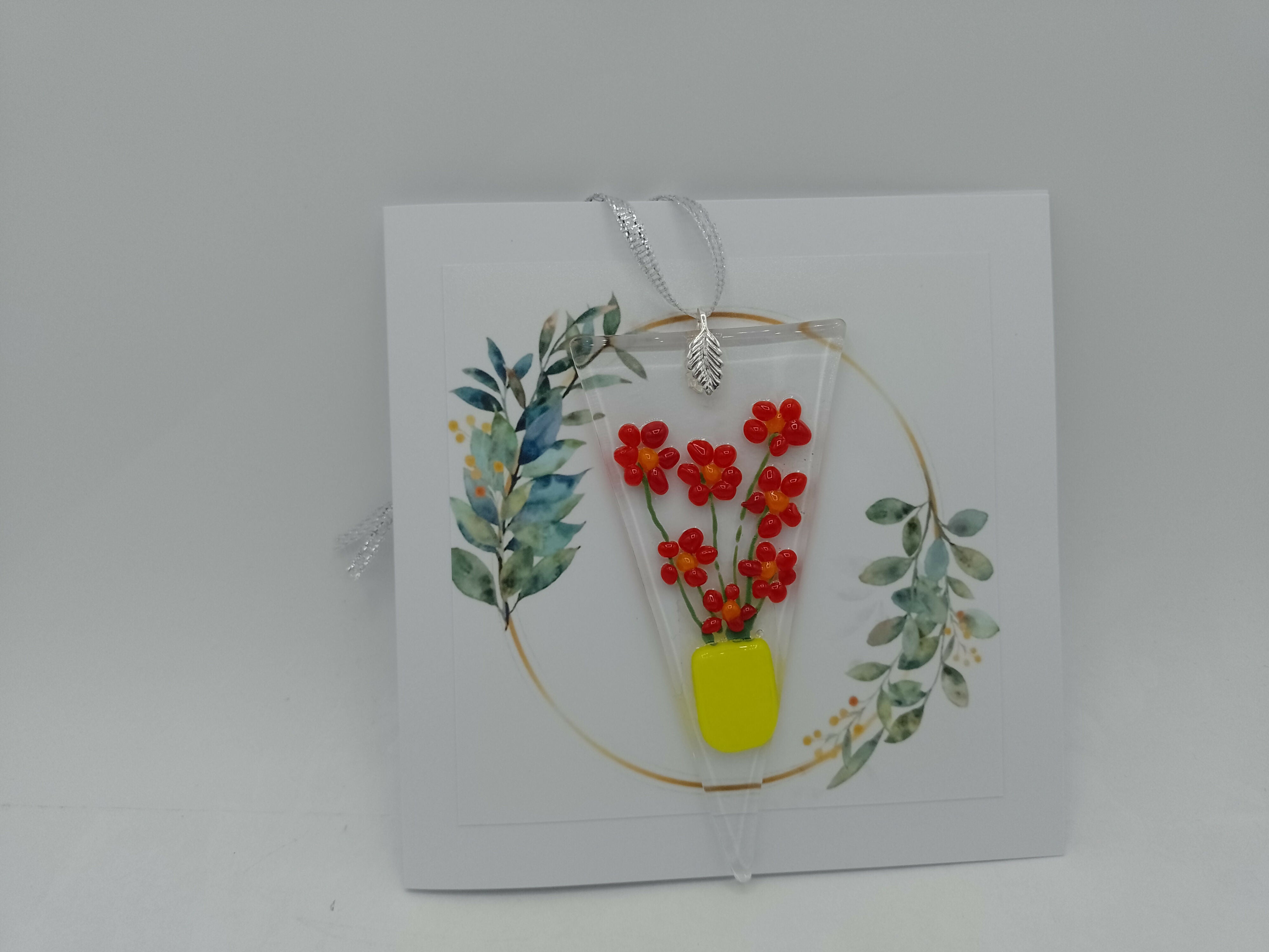 Fused Glass Card