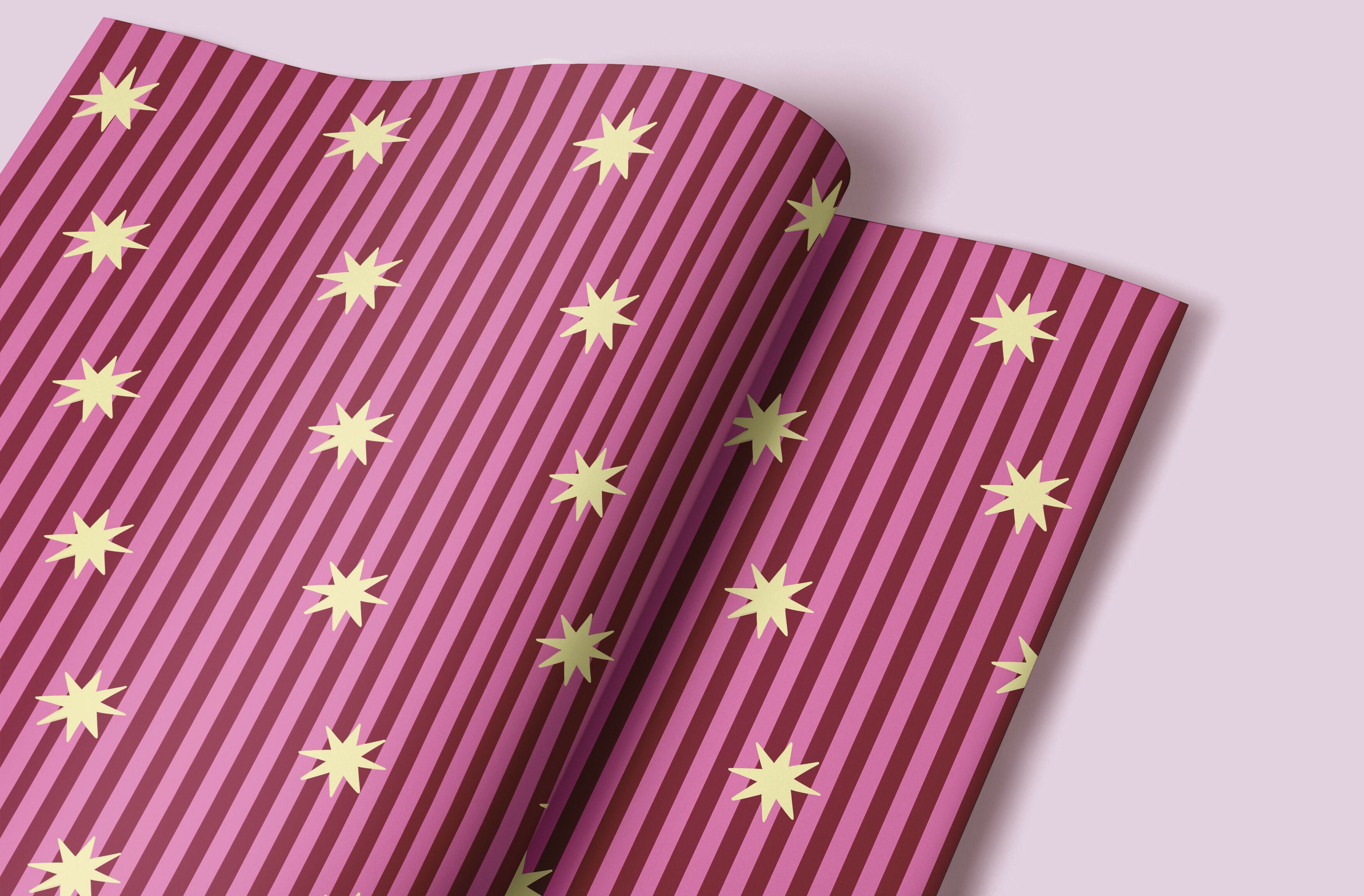 Stripes & Stars Gift Wrap