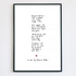 Drop Kindness Poem Print