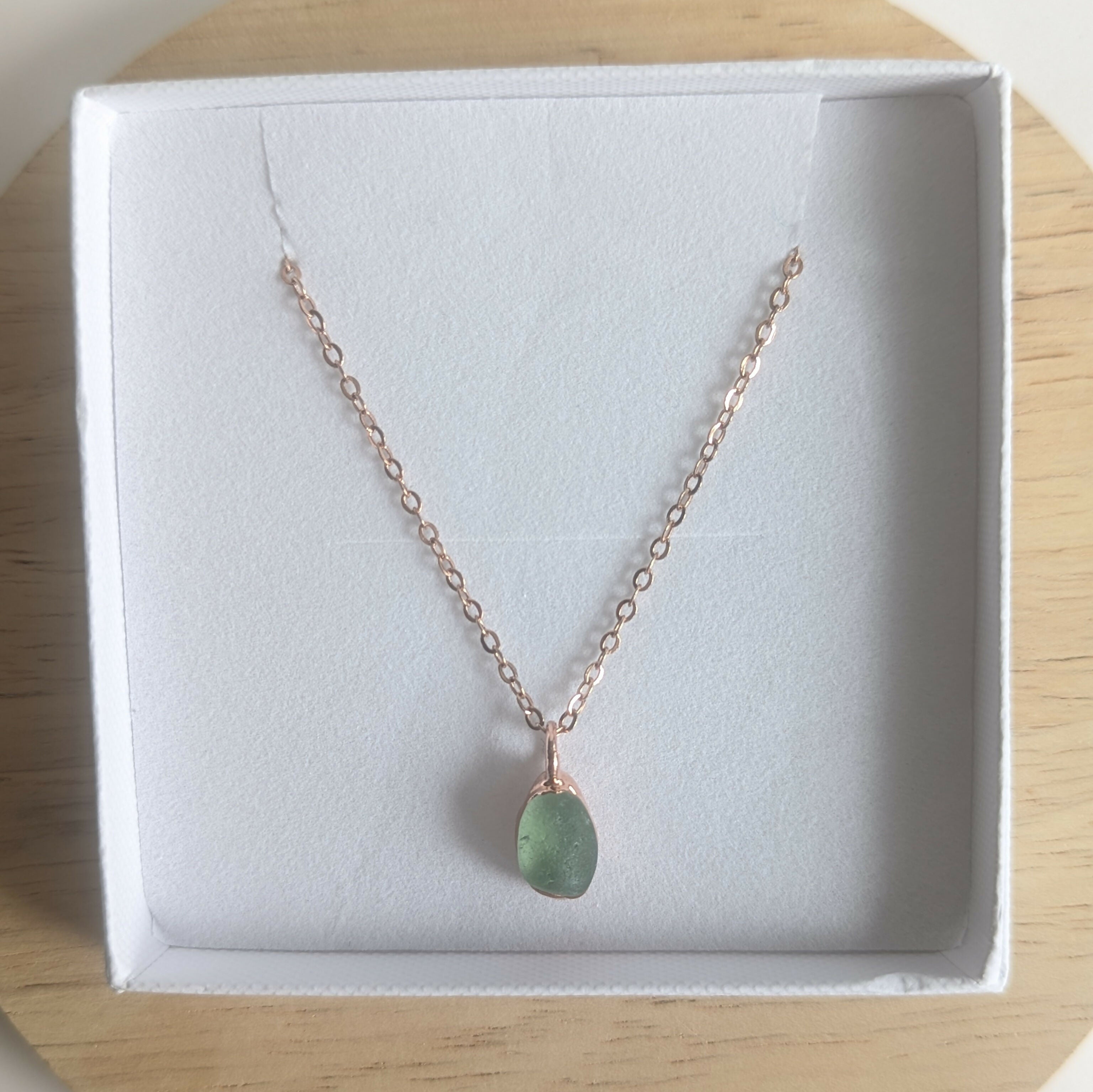 Seaglass Drop Necklace