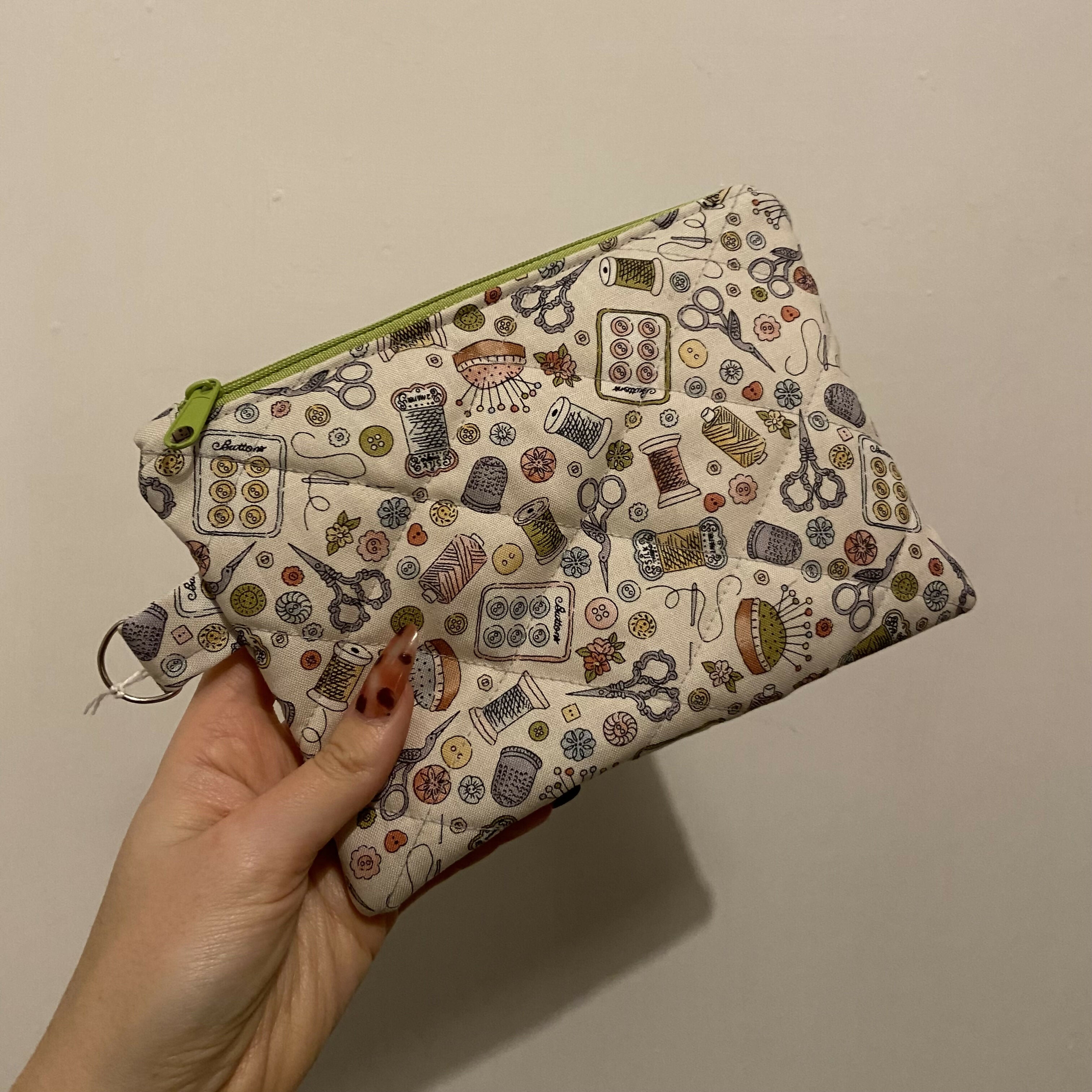 Spring Medium Zipper Pouch