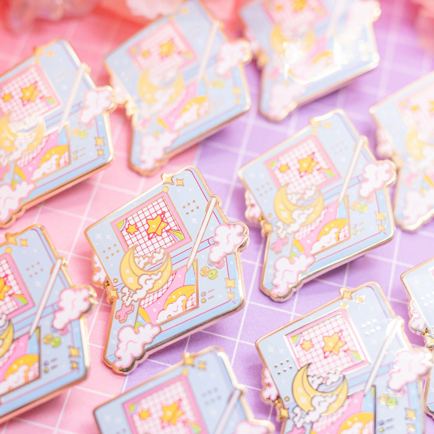 Enamel Pin - DS Moon Lite