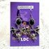 Vampire Bat Dangle Earrings