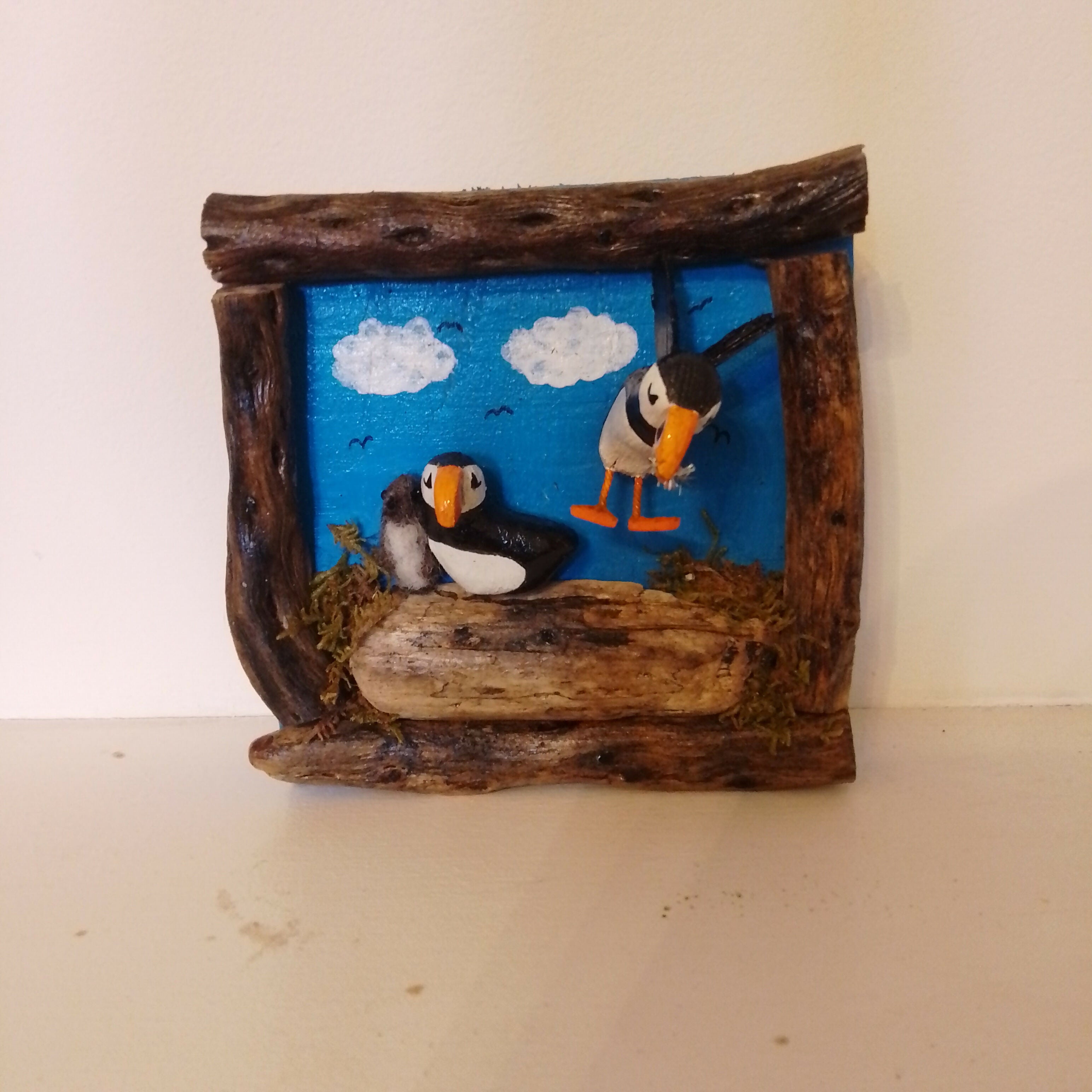 Puffin Wooden Frame