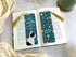 Calico Cat Floral Bookmark