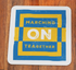 Leeds Rhinos Coaster MARCHING ON TEA-GETHER Design