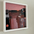 Abstract Landscape Acrylic Painting on wood panel in tray frame-'Onwards'