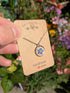 FORGET ME NOT STAINLESS STEEL NECKLACE