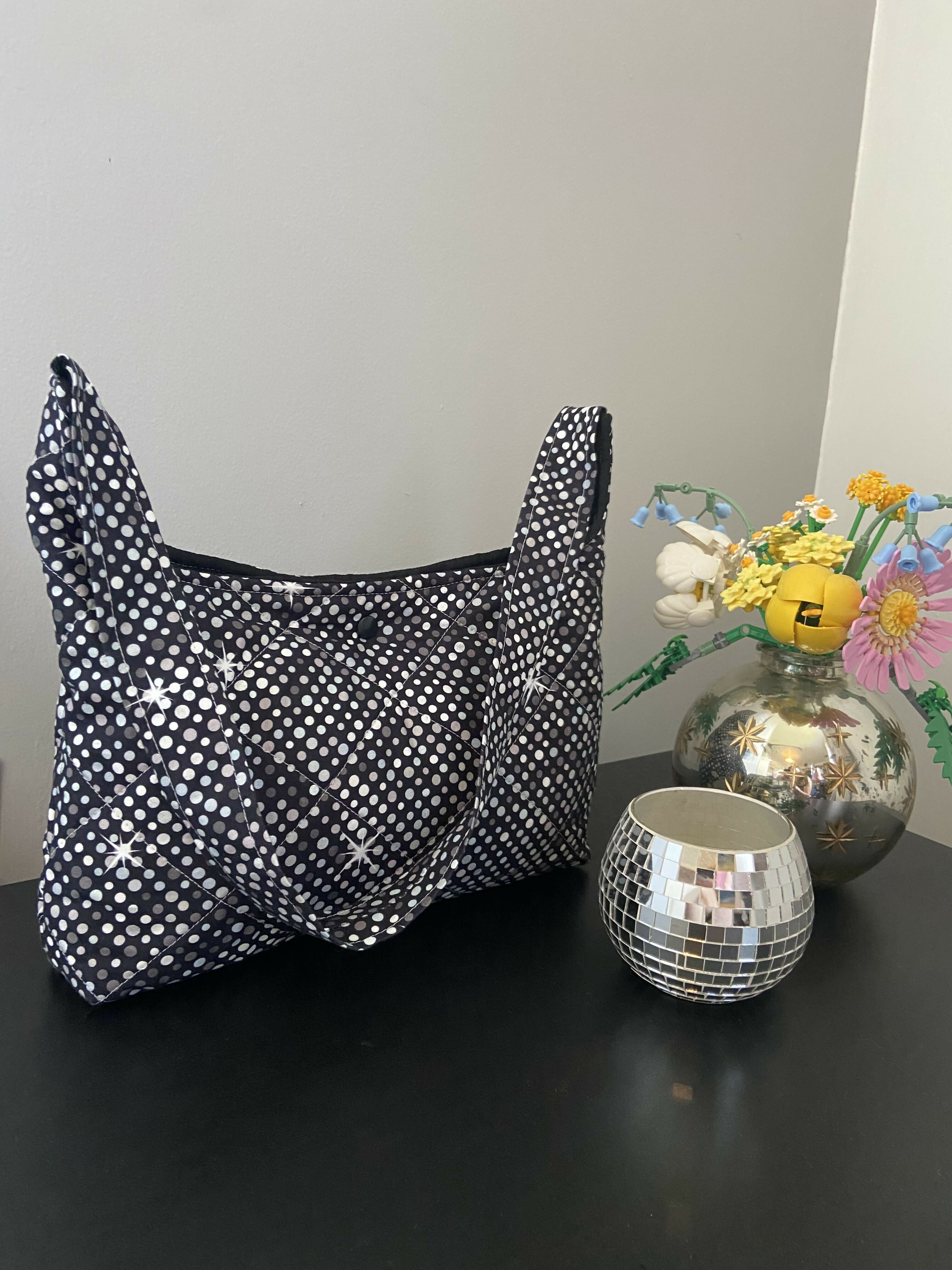 Slouchy Shoulder Bags, Disco Ball