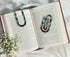 Jumbo Paperclip Bookmark Vibrant Butterflies