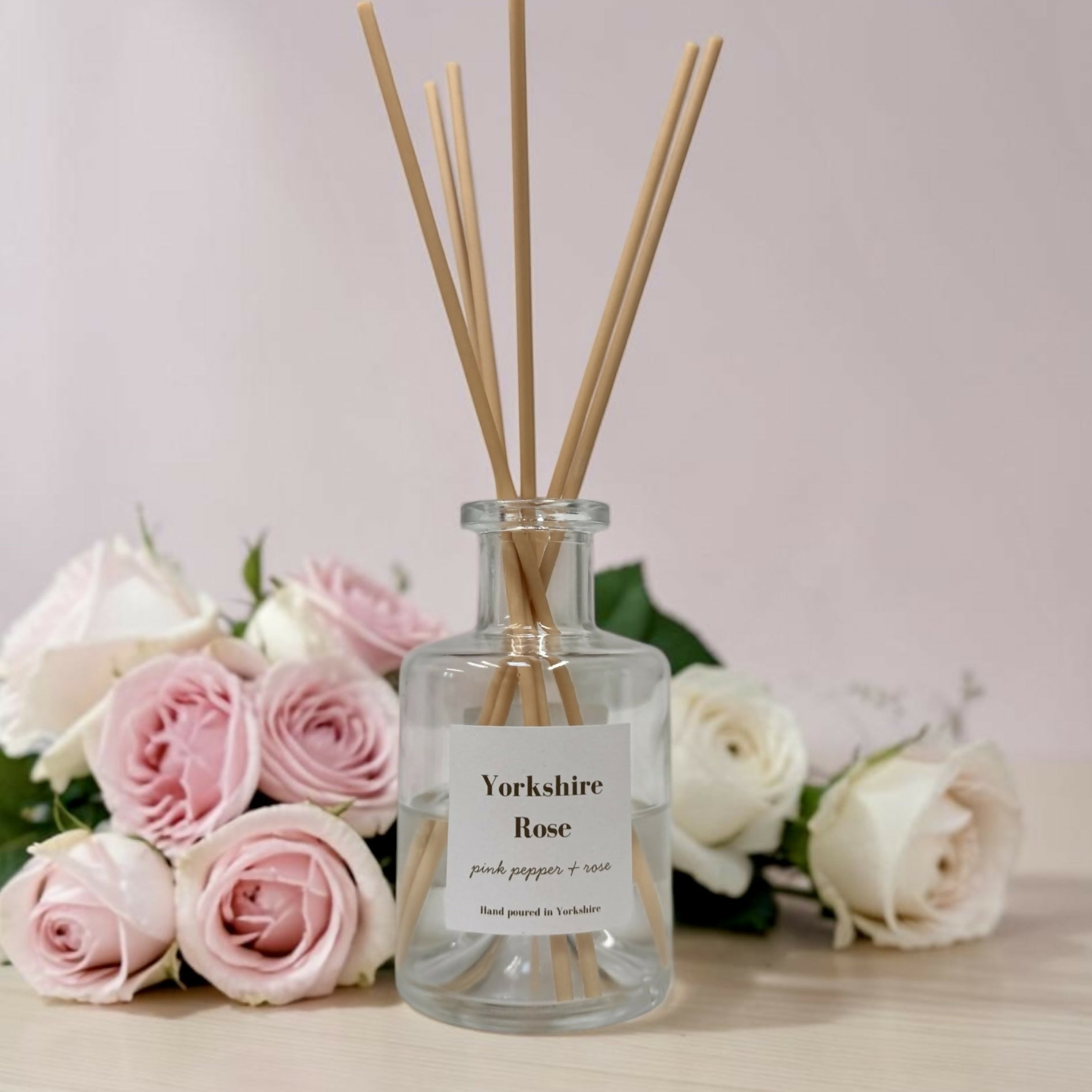 Yorkshire Rose - Pink Pepper and Rose Reed Diffuser - 100ml