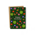 Green Floral Birthday Card