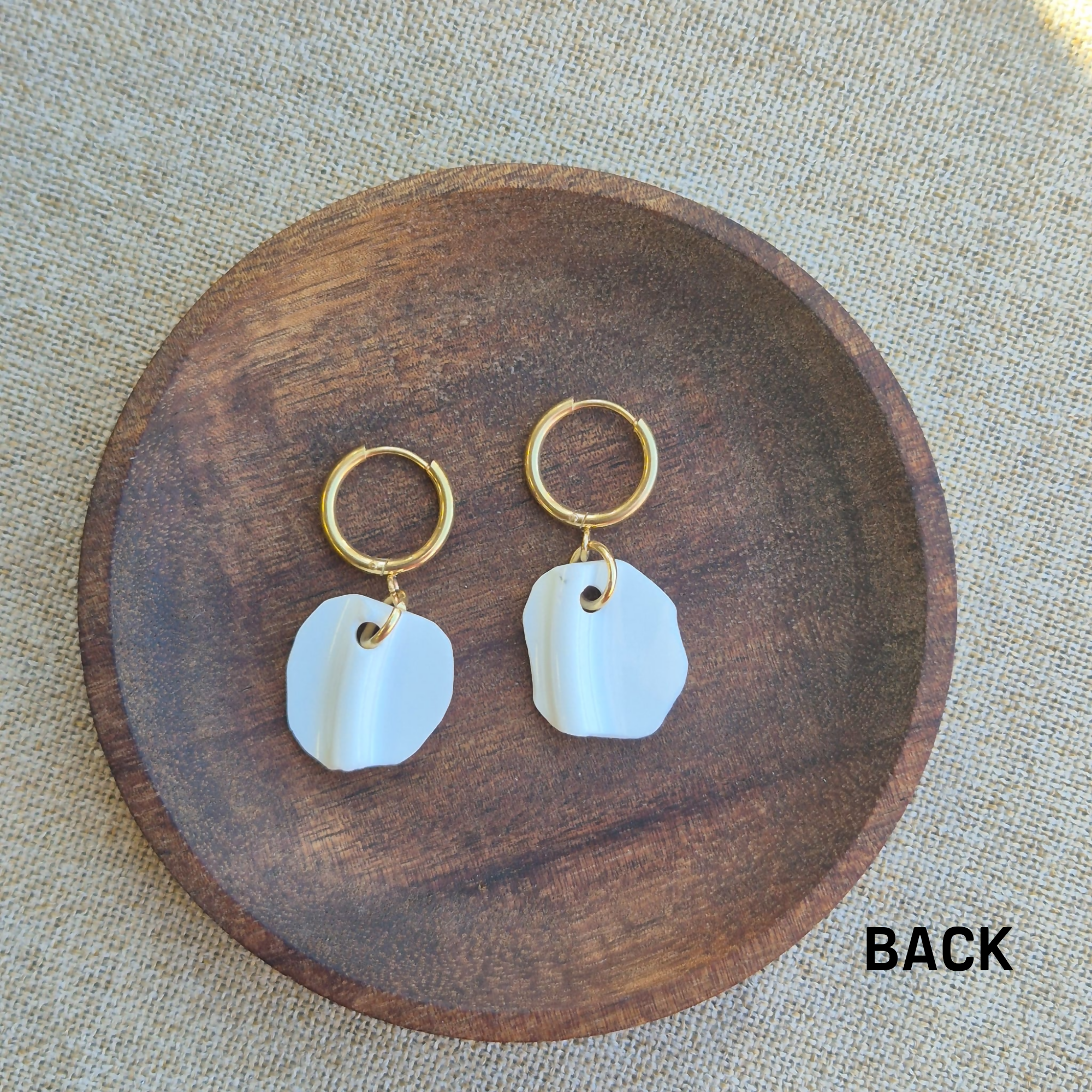 Recycled Ceramic Earring