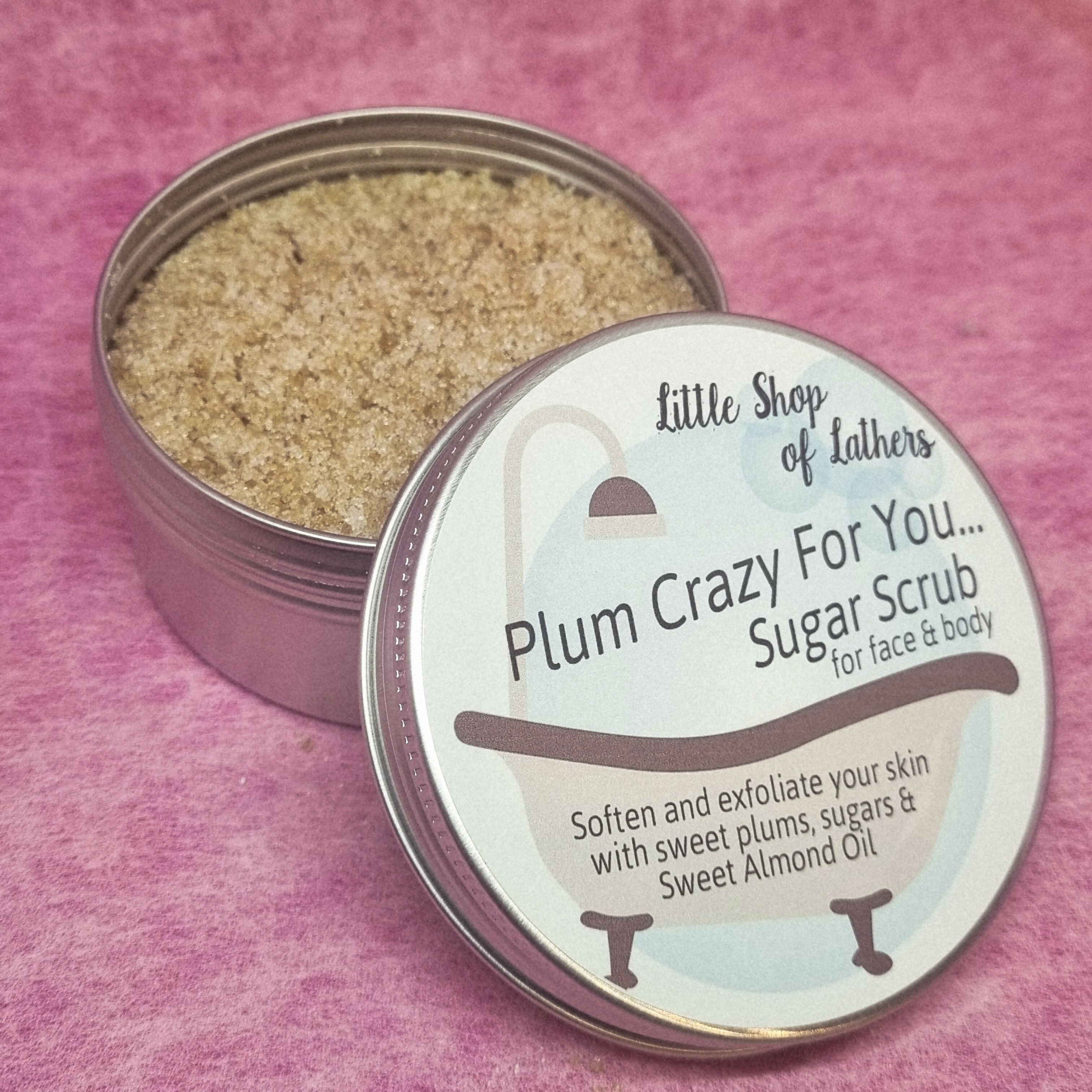 Plum Crazy For You Exfoliating Body Sugar Scrub