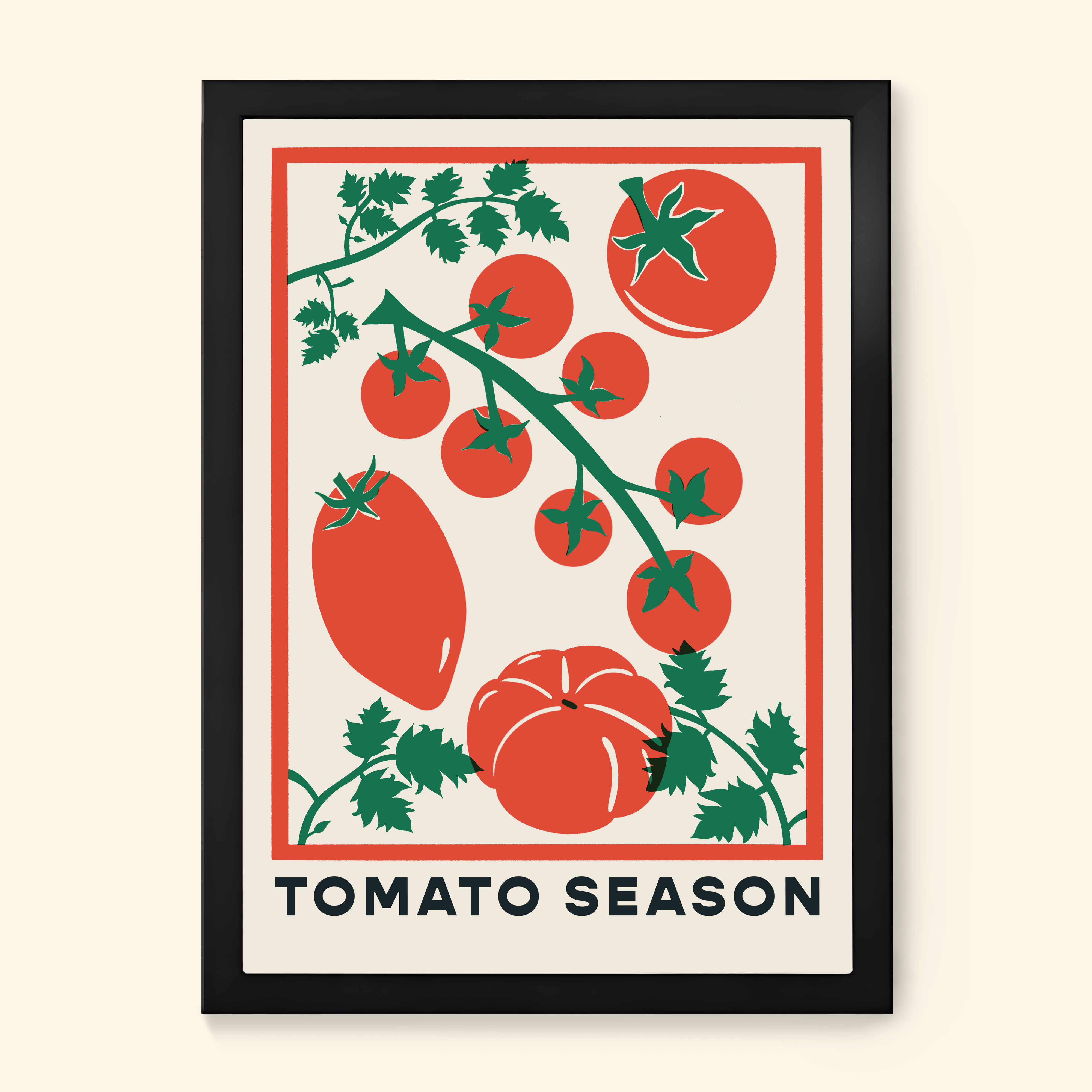 Tomato Season Kitchen Garden Print