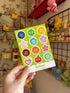 A6 Sticker Sheet Buttons