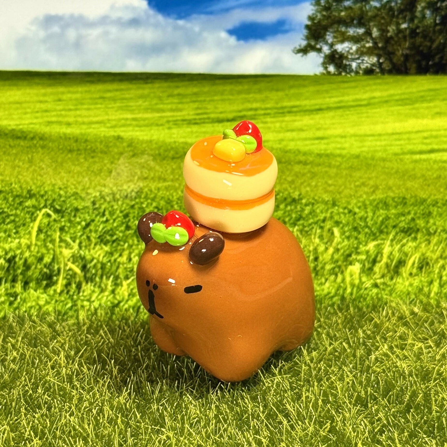 Capybara & Pancakes Figure